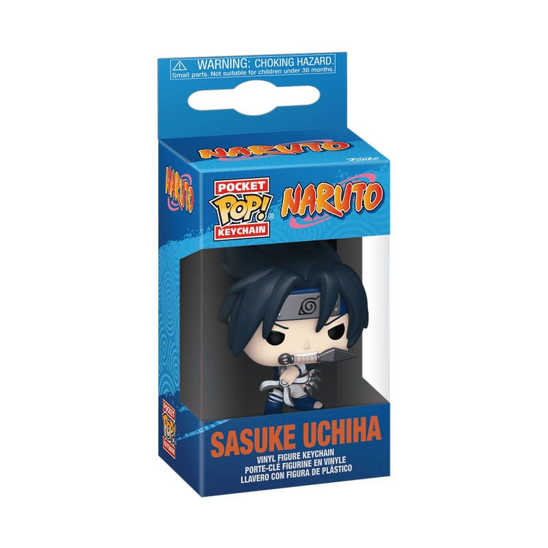 Naruto POP! Vinyl Keychains 4 cm Classic- Sasuke Display (12) 1