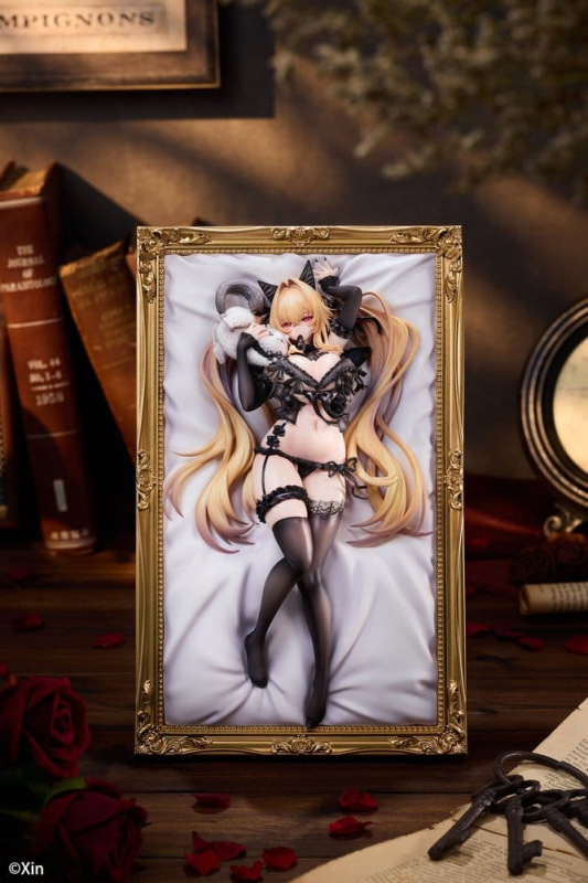 Original Character PVC Figure 1/7 Stella Black Cat Ver. Deluxe Edition 27 cm 3