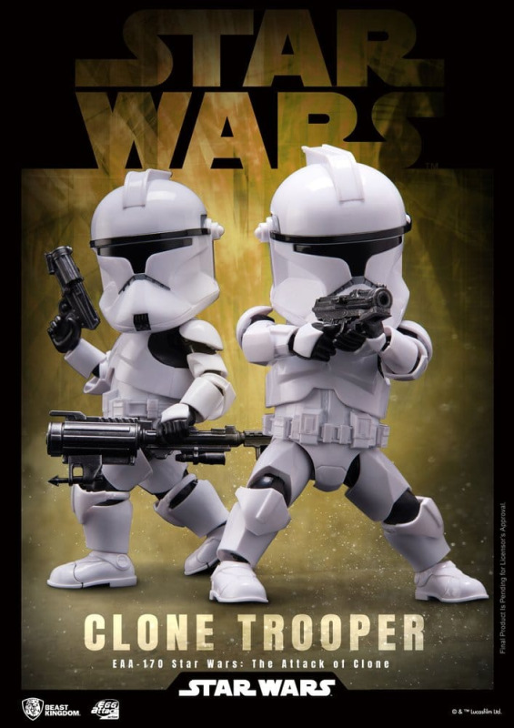 Star Wars Egg Attack Action Figure Clone Trooper 16 cm 3