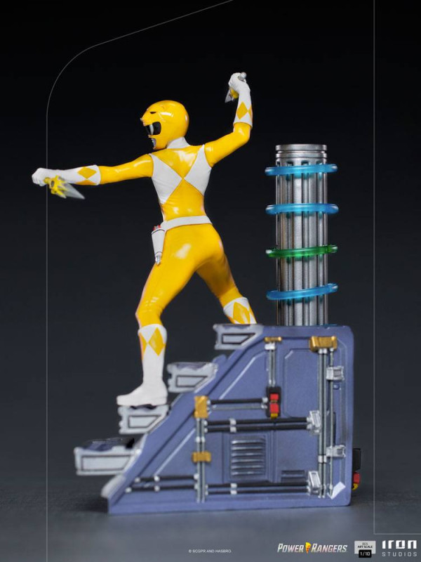 Power Rangers BDS Art Scale Statue 1/10 Yellow Ranger 19 cm 2