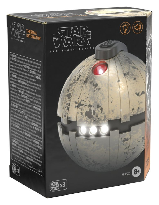 Star Wars Episode VI Black Series Electronic Thermal Detonator 8