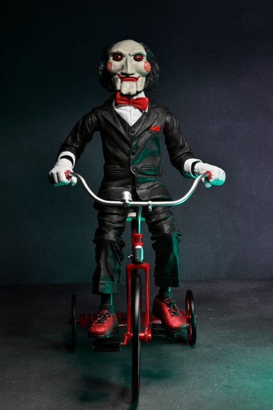 Saw Action Figure with Sound Billy with Tricyle 30 cm 4