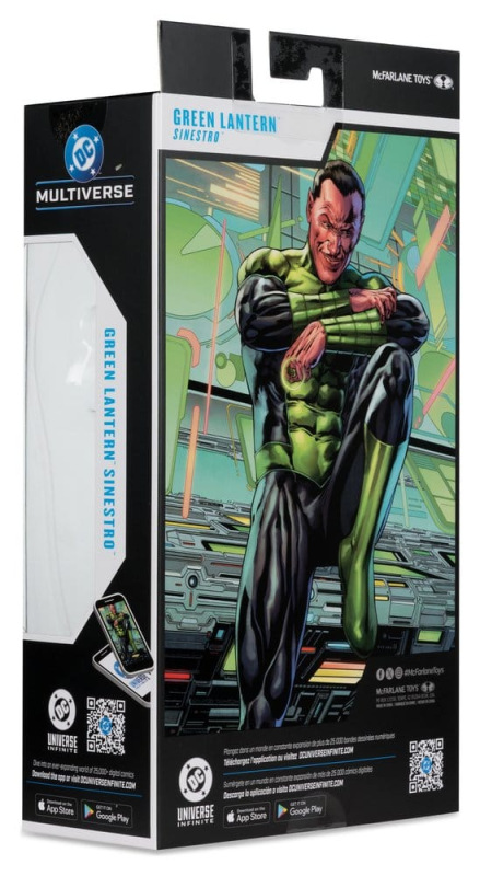 DC Multiverse Action Figure Green Lantern Sinestro (Green Lantern Corps 1) 18 cm 8