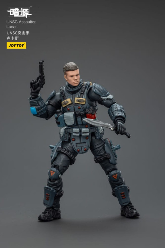 UNSC Dark Source Action Figur Assaulter Lucas 7 cm 8