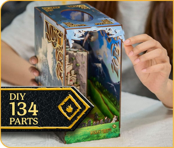 The Lord of the Rings Tiny Adventures Book Nook Mini Diorama Minas Tirith 23 cm 4