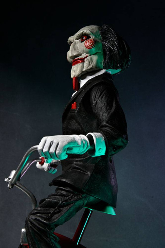 Saw Action Figure with Sound Billy with Tricyle 30 cm 9
