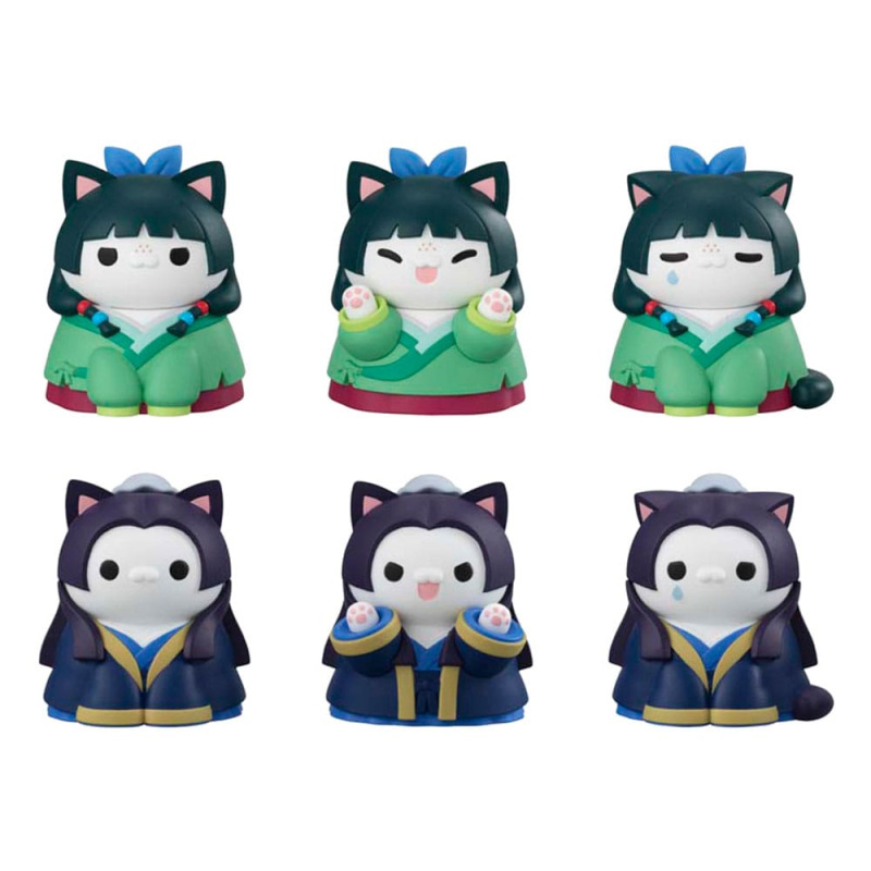 The Apothecary Diaries Mega Cat Project Mini Figures Cats in the Palace! 3 cm Blind Box Display (8)