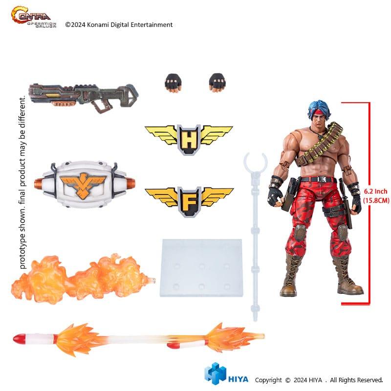 Contra: Operation Galuga Exquisite Basic Action Figure Lance Bean 16 cm