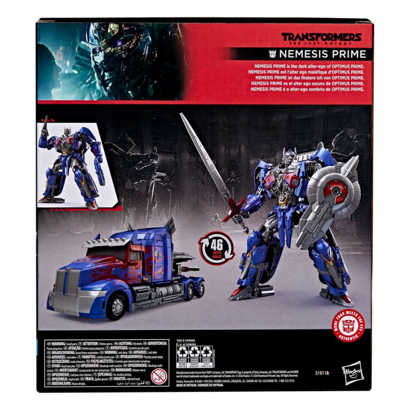 Transformers: The Last Knight Studio Series Leader Class Action Figure Nemesis Prime 22 cm 1