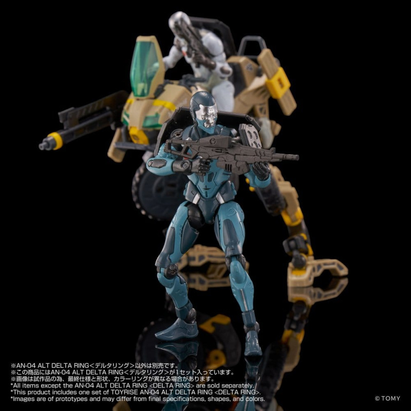 Altered Nano Action Figure AN-04 Alt Delta Ring 10 cm 5