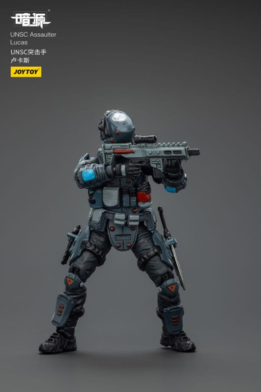 UNSC Dark Source Action Figur Assaulter Lucas 7 cm 5
