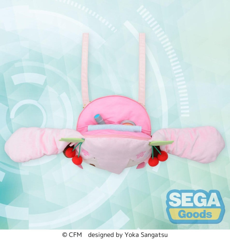 Character Vocal Series 01: Hatsune Miku fuwa petit Shoulder Bag Sakura Miku Face (M) 4