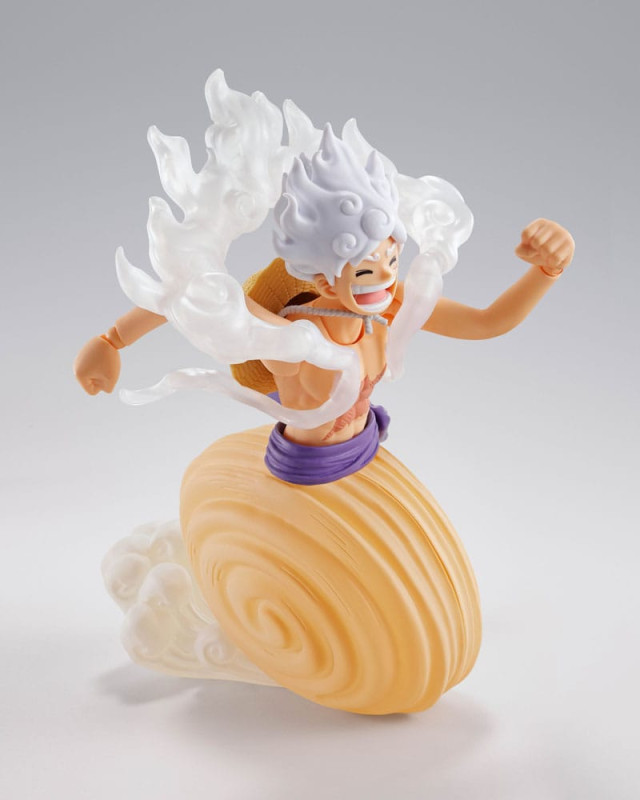 One Piece S.H.Figuarts Action Figure Monkey D. Luffy Gear 5 -Future Island Egghead- 15 cm 4