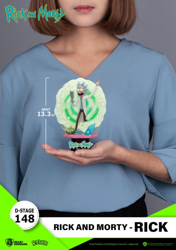 Rick & Morty D-Stage PVC Diorama Rick 14 cm 6