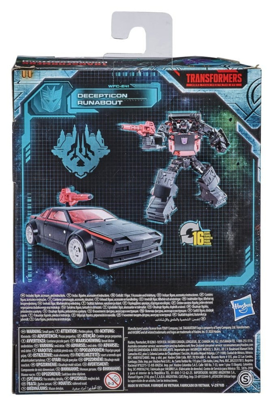 Transformers Generations War for Cybertron: Earthrise Deluxe Class Action Figure Decepticon Runabout 1