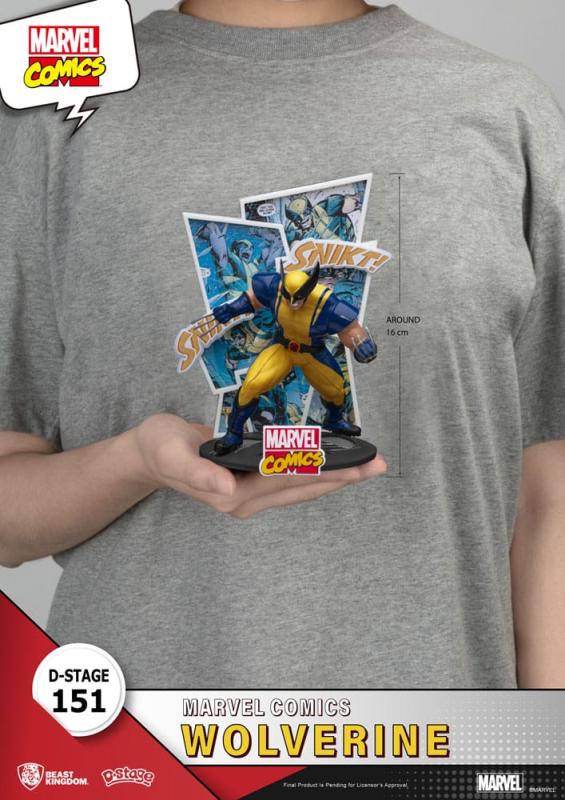 Marvel D-Stage PVC Diorama Wolverine 16 cm