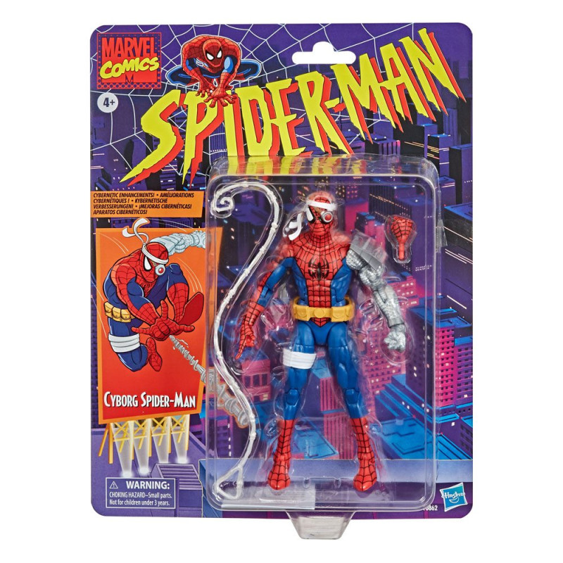 Spider-Man Marvel Retro Collection Action Figure Cyborg Spider-Man 15 cm 2