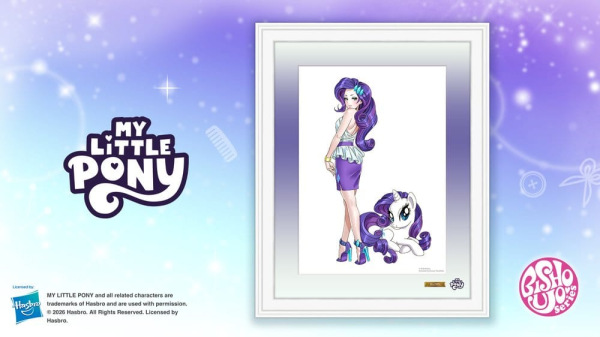 My Little Pony Chara Fine Graph Art Print Bishoujo Rarity 43 cm 5