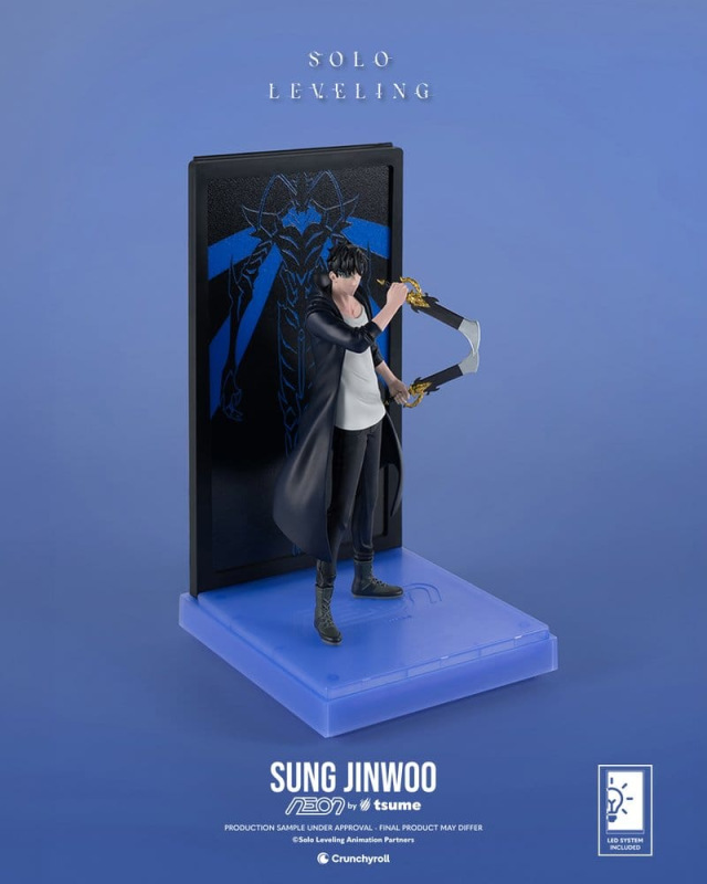 Solo Leveling Neon Figure 1/9 Sung Jinwoo 20 cm 7