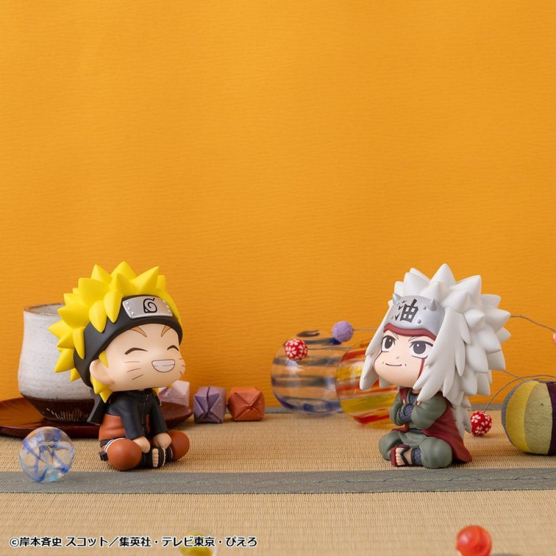 Naruto Shippuden Look Up PVC Figures 2-Pack Naruto Uzumaki Smile Ver. & Jiraiya 11 cm (with gift) 3