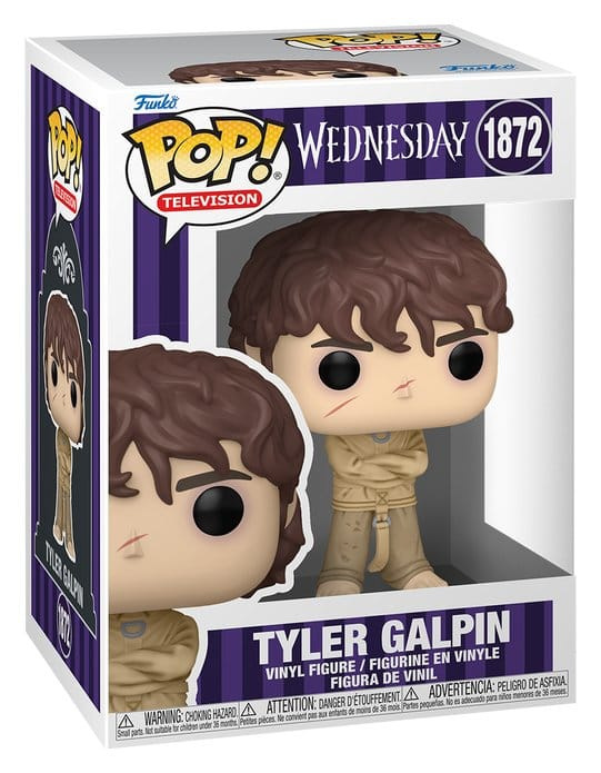 Wednesday POP! TV Vinyl Figure Tyler Galpin 9 cm 1