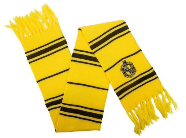 Harry Potter Scarf Hufflepuff Thin Stripes (Boxed) 160 cm 2