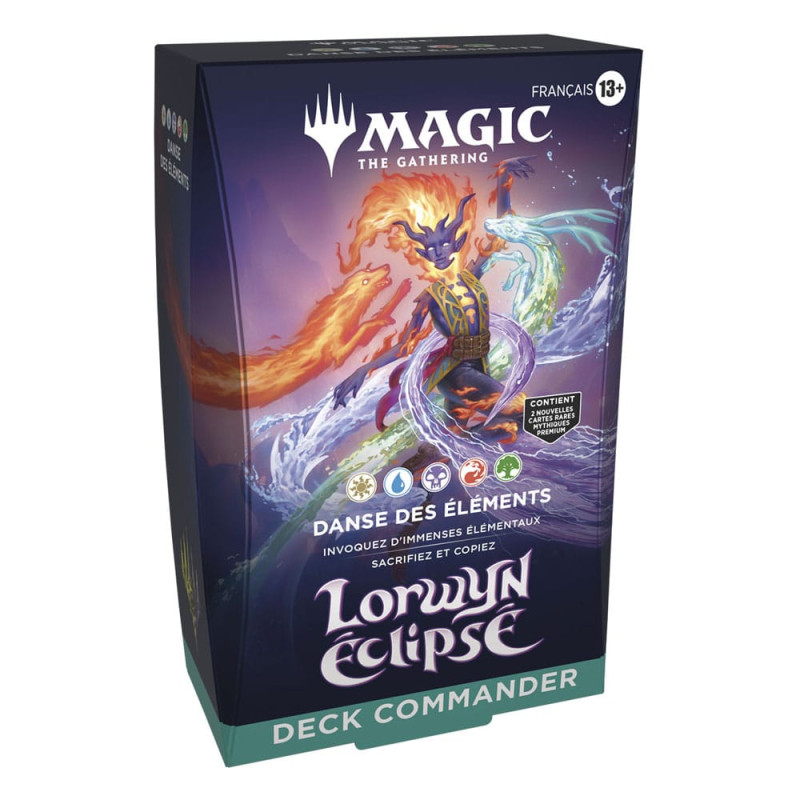 Magic the Gathering Lorwyn éclipsé Commander Decks Display (4) french 1