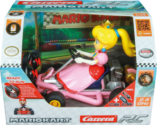 Super Mario Kart RC remote-controlled Car 1/18 2.4GHz Pipe Kart Peach 10