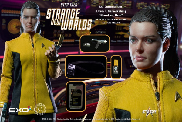 Star Trek: Strange New Worlds Action Figure 1/6 Lt. Com Una Chin-Riley 30 cm 9