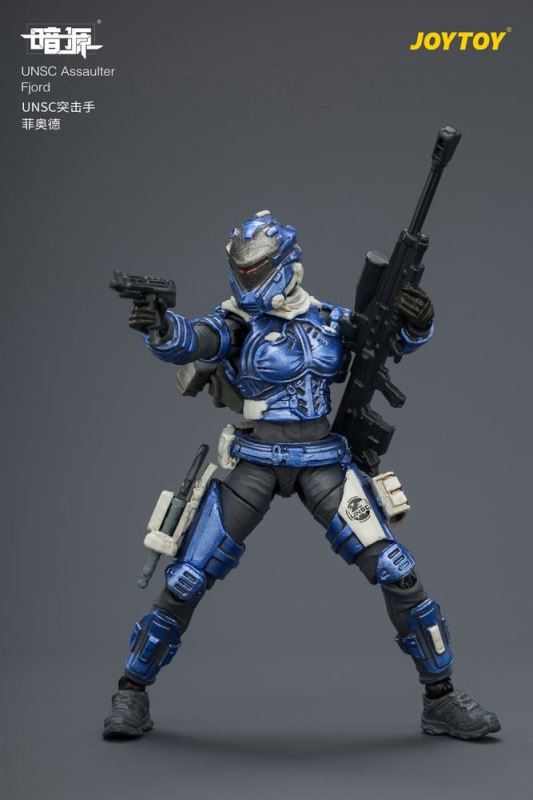 Dark Source UNSC Action Figure Assaulter Fjord 8 cm 14