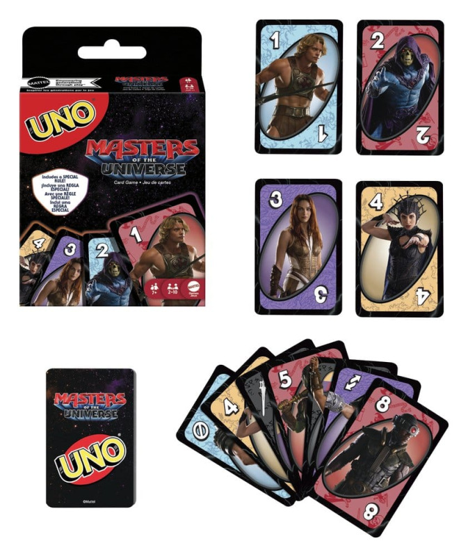 Masters of the Universe 2026 Movie UNO Card Game 2
