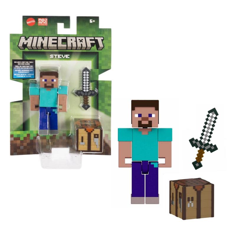 Minecraft Action Figure Steve 8 cm 9