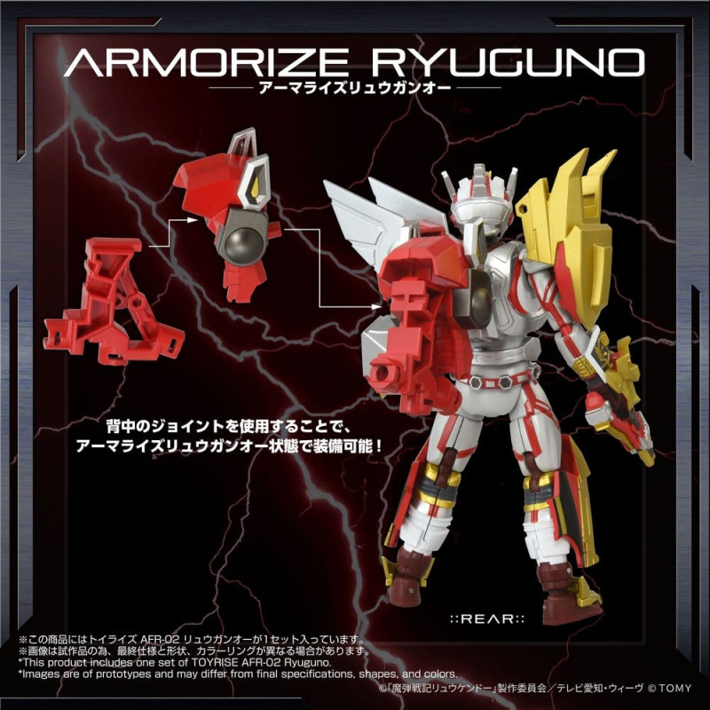 Magic Bullet Chronicles Ryukendo Action Figure Toyrise Afr-02 Ryuguno 16 cm 4