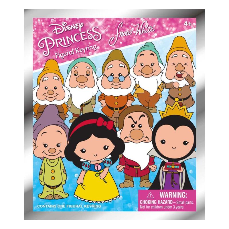 Disney PVC Bag Clips Snow White & The Seven Dwarfs Display (24)