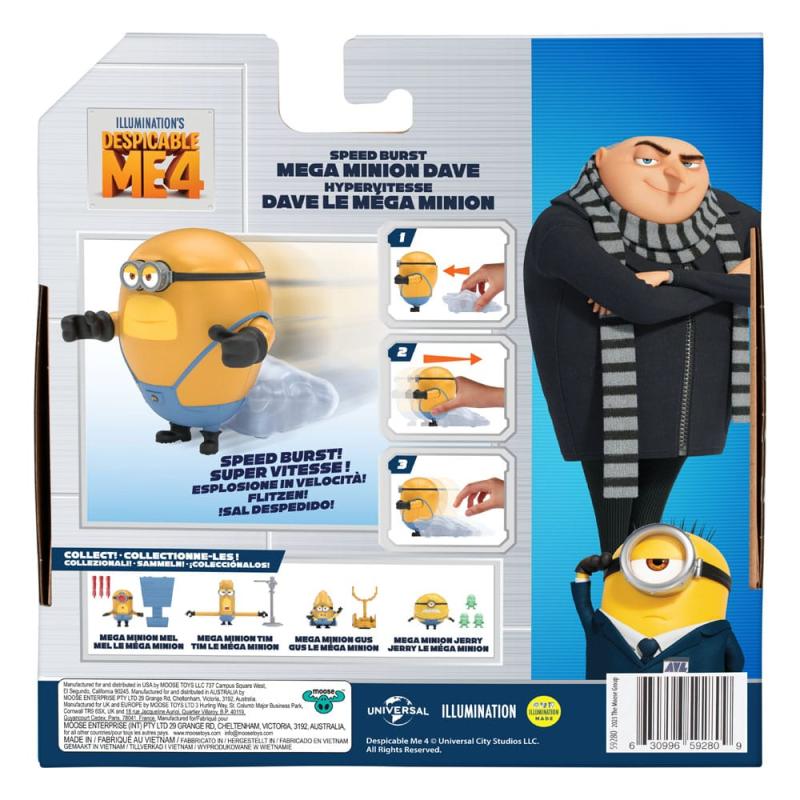 Despicable Me 4 Mega Minion Action Figure Dave 5