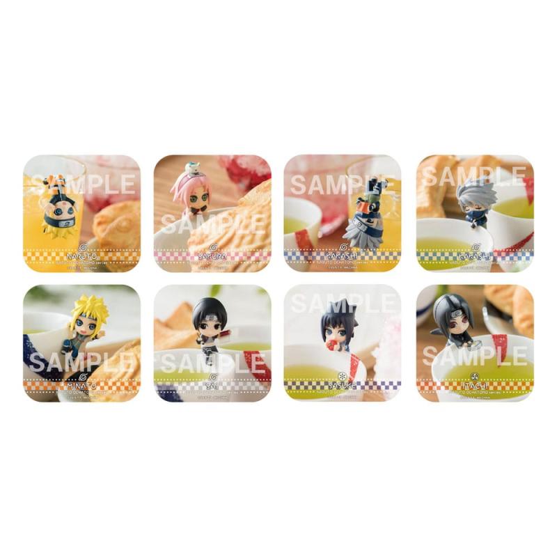 Naruto Shippuden Ochatomo Series Trading Figure 5 cm Konoha Break Time Assortment (8)