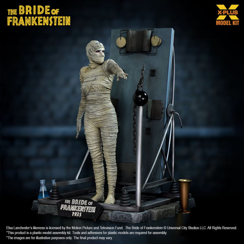 The Bride of Frankenstein Plastic Model Kit 1/8 Bride of Frankenstein 21 cm 10