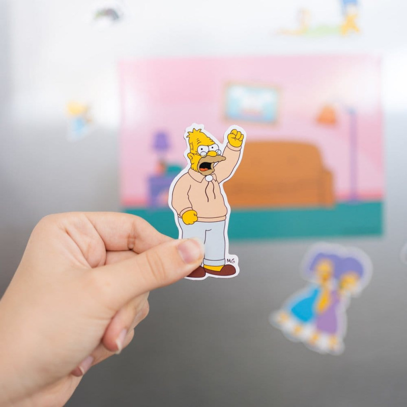 The Simpsons Figures Magnet Set Family 5