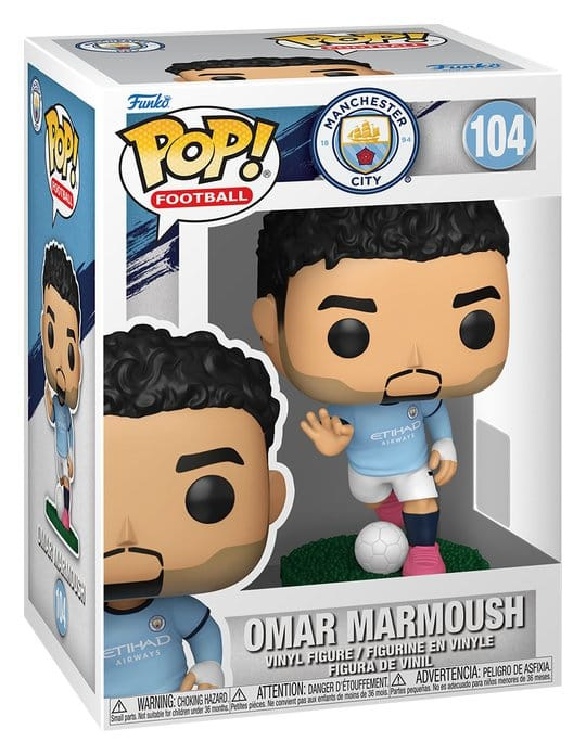 Manchester City F.C. POP! Football Vinyl Figure Omar Marmoush 9 cm 1