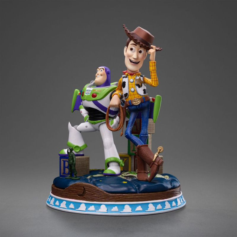 Toy Story Deluxe Art Scale Statue 1/10 Buzz & Woody 38 cm 1