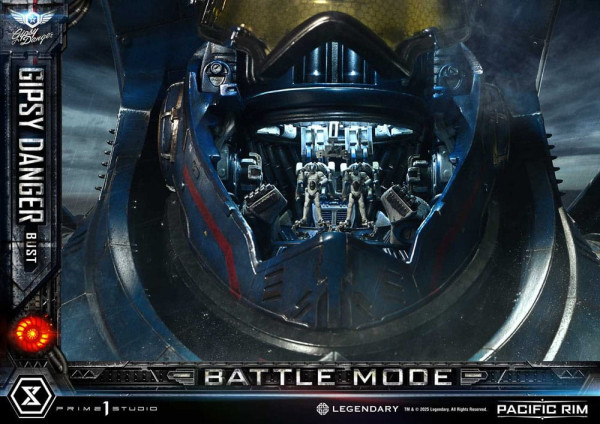 Pacific Rim Life Size Bust 1/1 Gipsy Danger Battle Mode 75 cm 5