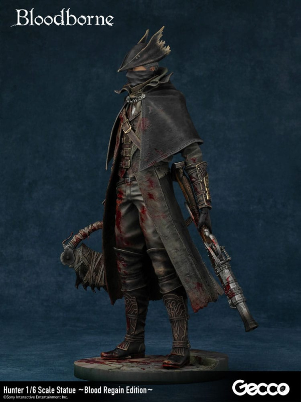 Bloodborne The Old Hunters PVC Statue 1/6 Hunter Blood Regain Edition 32 cm 7