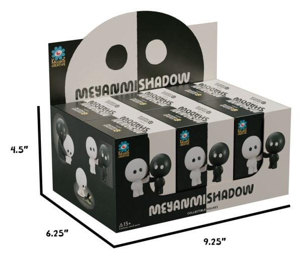 Meyanmi Shadow Mini Figures S1 7 cm Blind Box Display (6) 13
