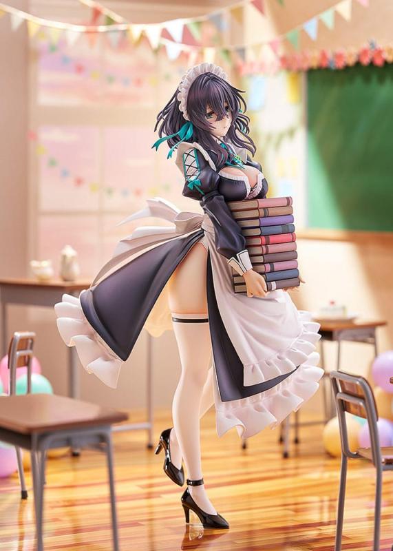 Original Illustration PVC Statue 1/6 Maid Maison Hanikami Kanojo Hikage Chigami Illustration by Piro 5