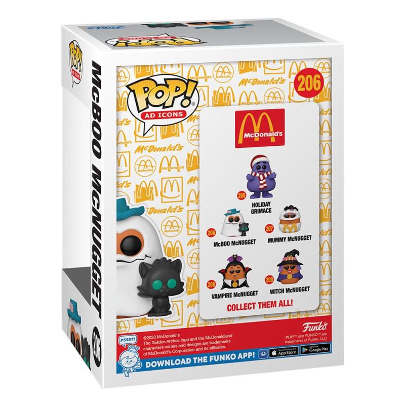 McDonalds POP! Ad Icons Vinyl Figure NB - Ghost 9 cm