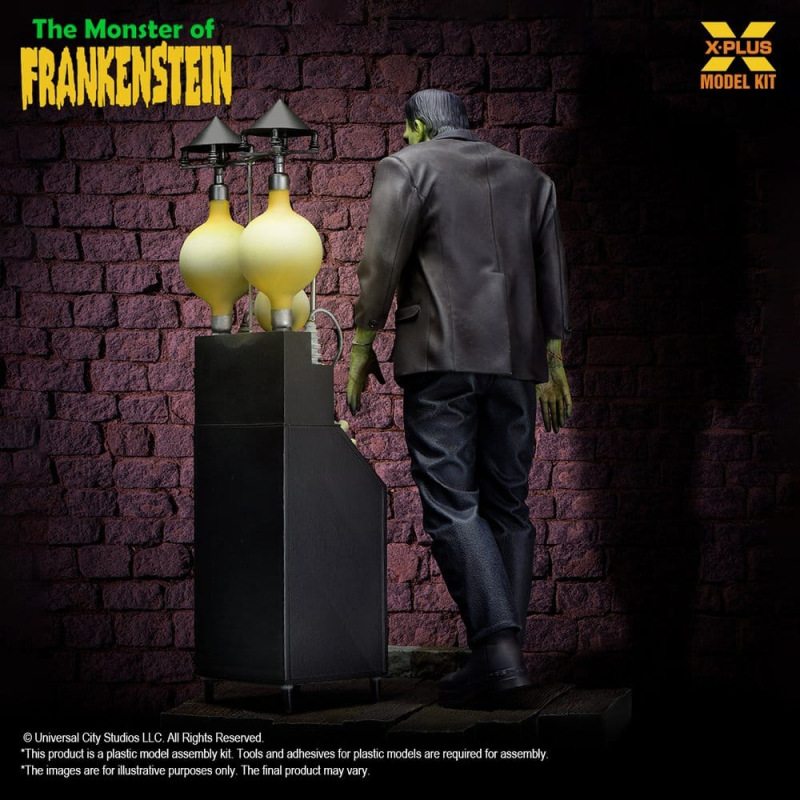 Frankenstein Plastic Model Kit 1/8 The Monster of Frankenstein 27 cm 5