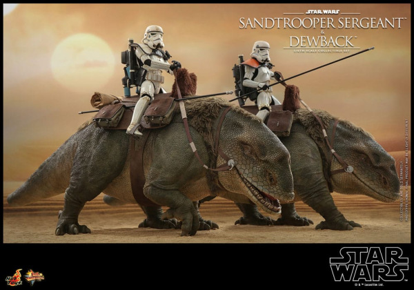 Star Wars Episode IV Action Figure 2-Pack 1/6 Sandtrooper Sergeant & Dewback 30 cm 11