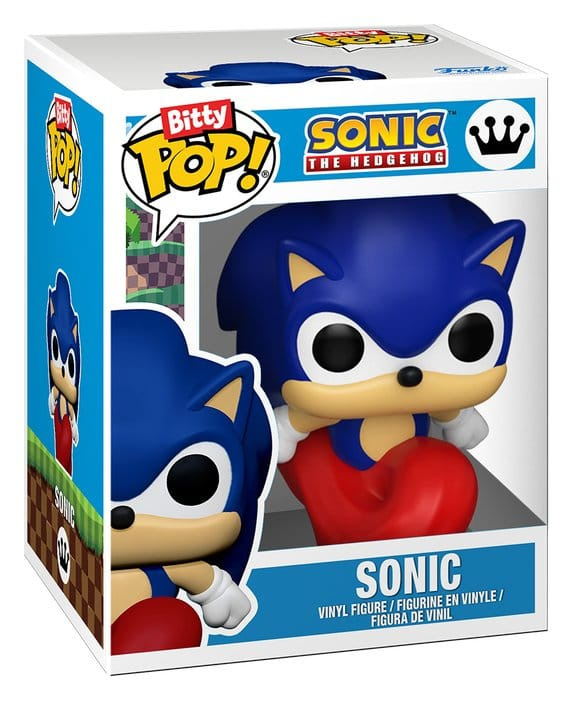 Sonic the Hedgehog Bitty POP! & Accessory Vinyl Figure 2-Pack Sonic w/KCHN 2 cm 1