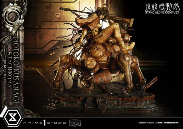 Ghost in the Shell Stand Alone Complex The Legend of Beauty and the Beast Statue 1/4 Motoko Kusanagi 3