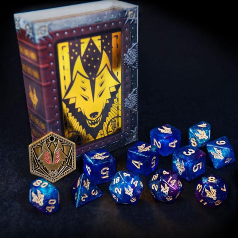 Dragon Age Dice Set Dread Wolf (11)